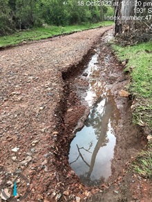 Buttercup Road, Merrijig, road damage - 2.jpg